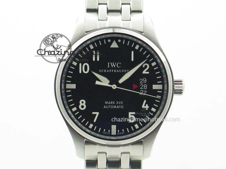 MIROTIME 0116 Supportive Big Pilot IW501008 “Boutique London” SS ZF Best Edition Blue Dial on Blue Leather Strap A 7106